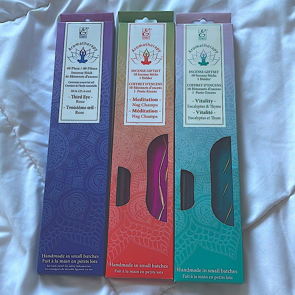 AromaTherapy Incense GiftSet